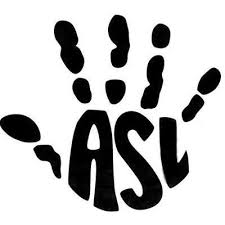 ASL in palm