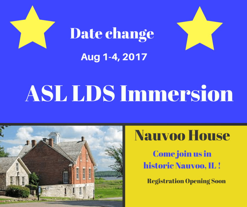 ASL LDS Immersion